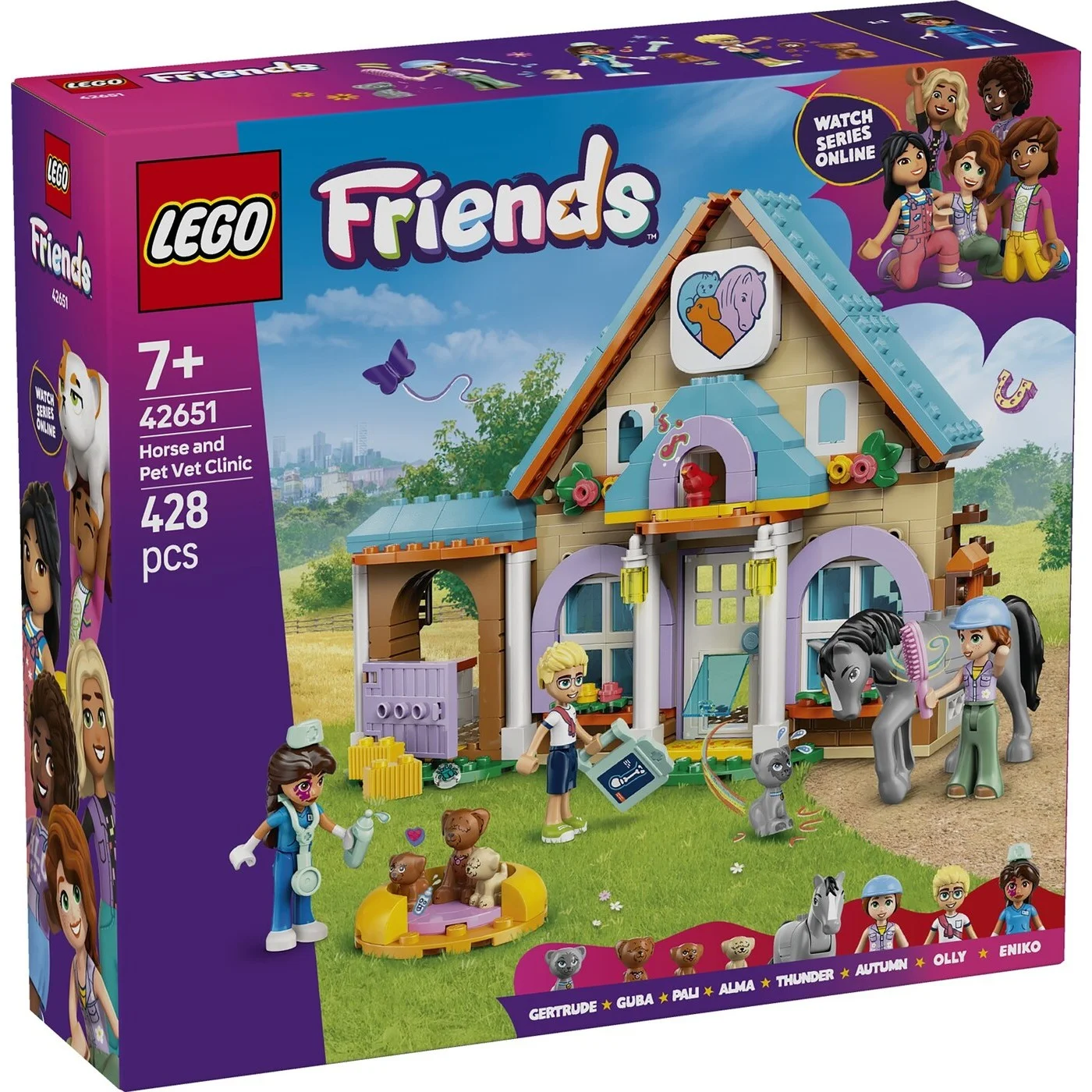 Lego Friends - Κτηνιατρείο Για Άλογα Και Κατοικίδια Ζώα 42651