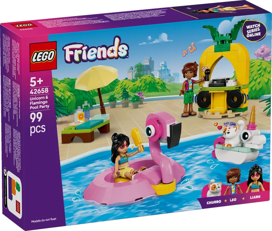 Lego Friends - Unicorn & Flamingo Pool Party 42658 Lego Friends - Unicorn & Flamingo Pool Party 42658