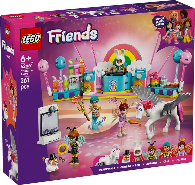 Lego Friends - Costume Party With Unicorn & Fairy 42661 Lego Friends - Costume Party With Unicorn & Fairy 42661