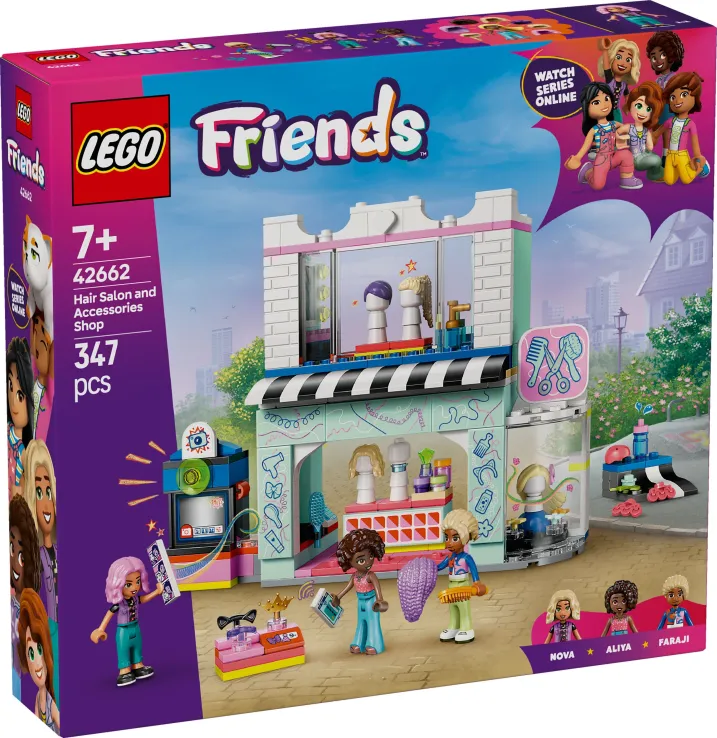 Lego Friends -  Κομμωτήριο Και Κατάστημα Αξεσουάρ 42662