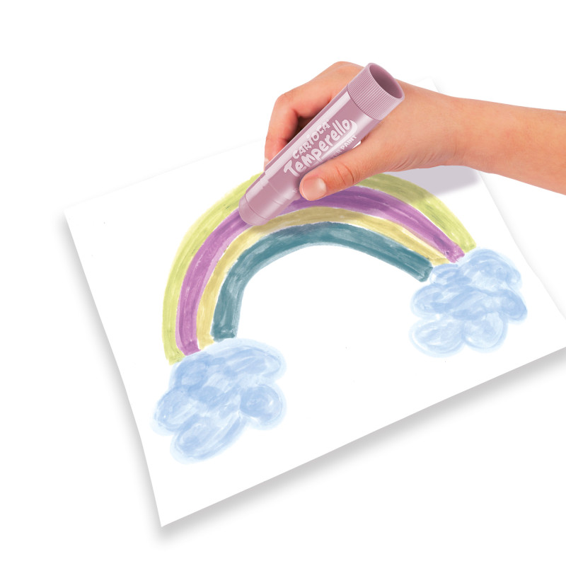Carioca - Temperello Τέμπερα Σε Stick Pastel 8 Χρώματα 42673 Carioca - Temperello Τέμπερα Σε Stick Pastel 8 Χρώματα 42673