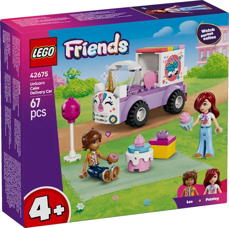 Lego Friends - Unicorn Cake Delivery Car 42675