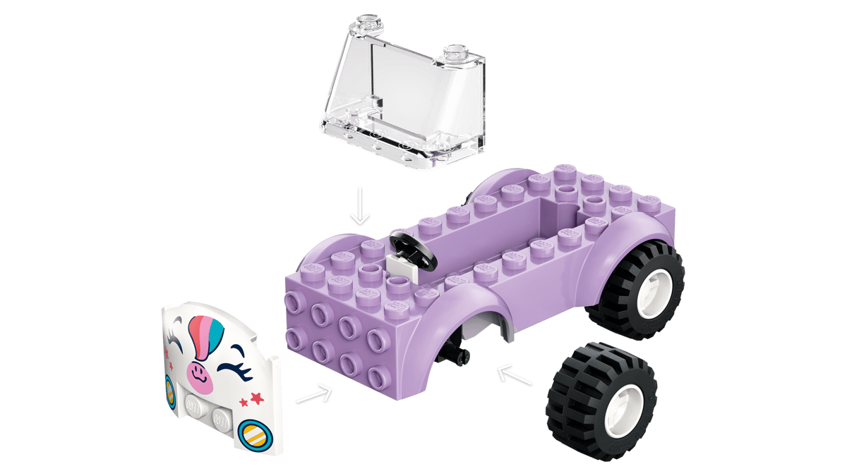 Lego Friends - Unicorn Cake Delivery Car 42675