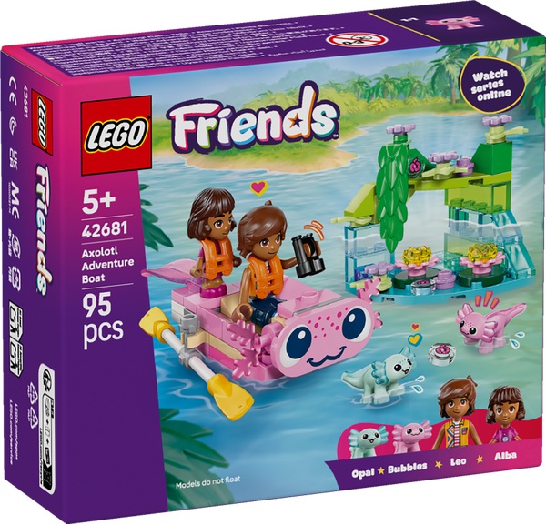 Lego Friends - Axolotl Adventure Boat 42681