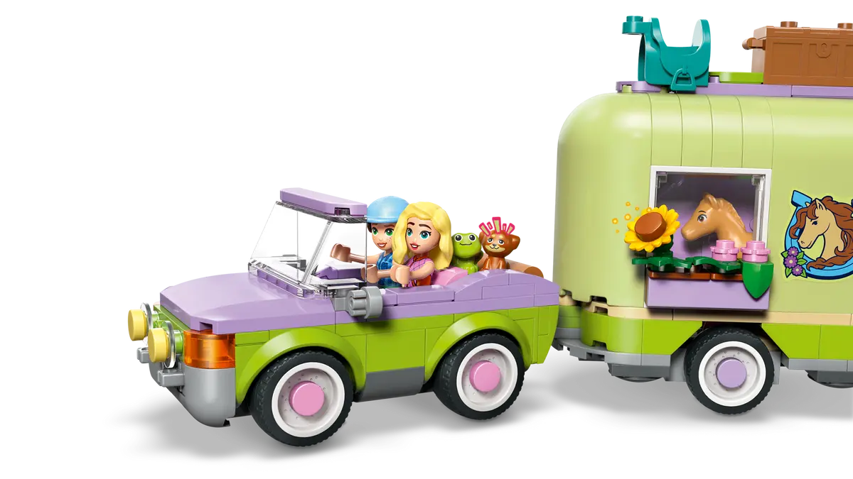 Lego Friends - Horse & Baby Foal Trailer 42695
