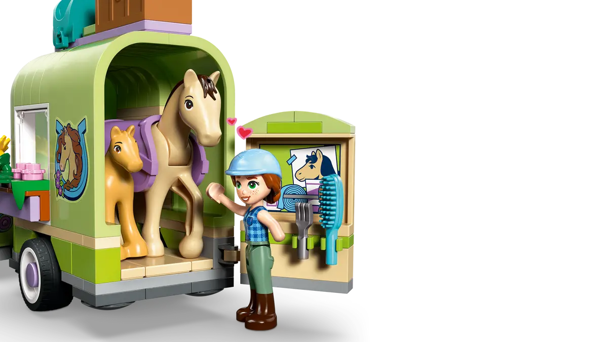 Lego Friends - Horse & Baby Foal Trailer 42695