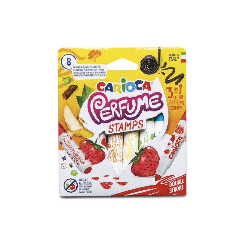 Carioca - Μαρκαδόροι Perfume Stamps 8 Τμχ 42988 Carioca - Μαρκαδόροι Perfume Stamps 8 Τμχ 42988