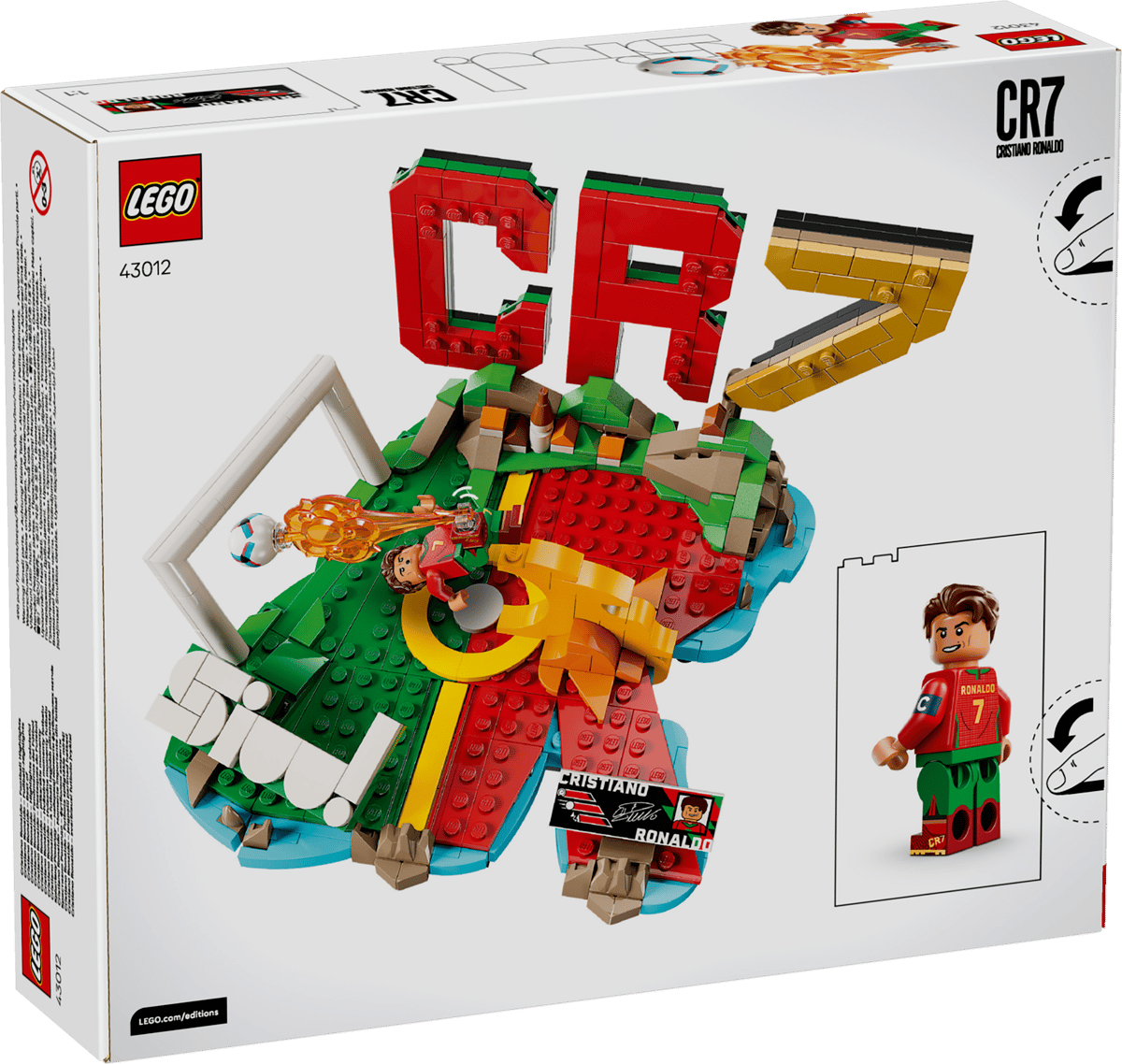 Lego Editions - Cristiano Ronaldo-Soccer Highlights 43012