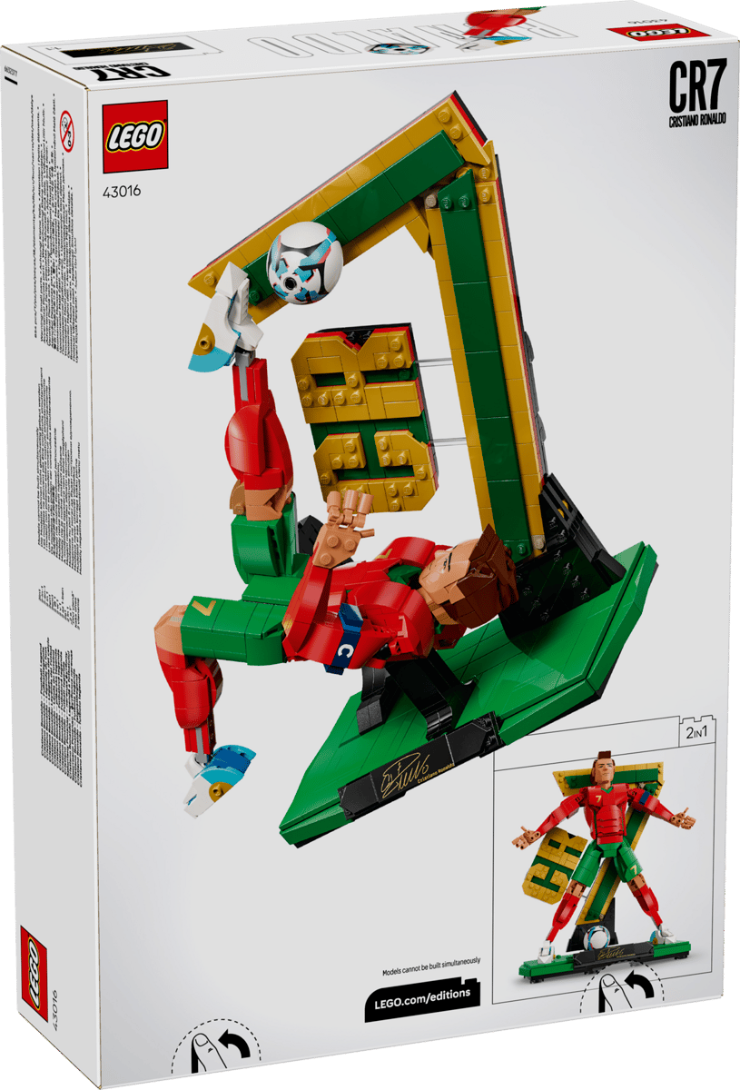 Lego Editions - Cristiano Ronaldo-Soccer Legend 43016