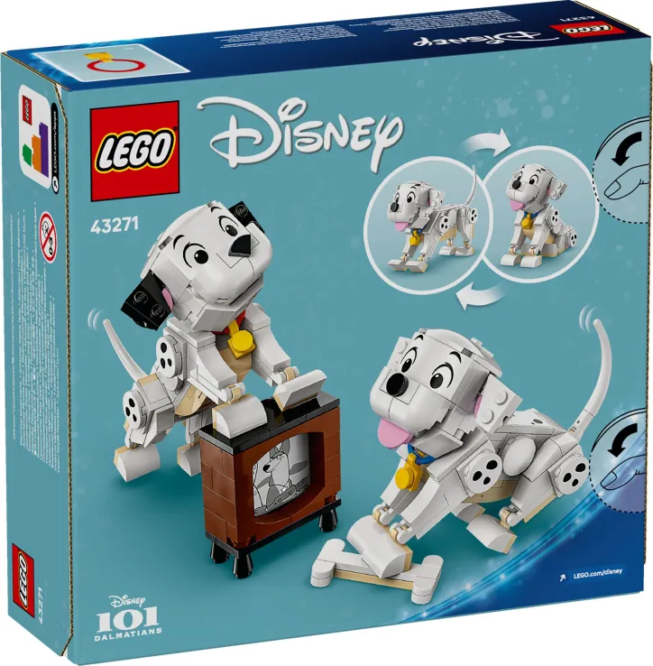 Lego Disney - Lucky & Penny 101 Dalmatians Puppies 43271 Lego Disney - Lucky & Penny 101 Dalmatians Puppies 43271