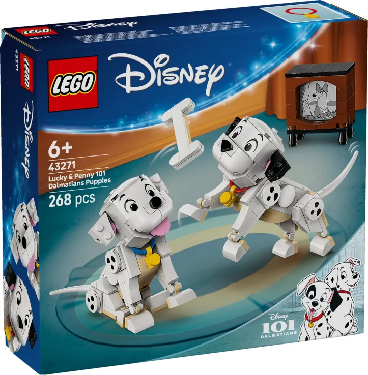 Lego Disney - Lucky & Penny 101 Dalmatians Puppies 43271 Lego Disney - Lucky & Penny 101 Dalmatians Puppies 43271