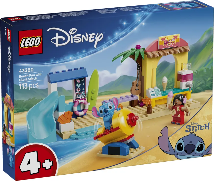 Lego Disney - Beach Fun With Lilo & Stitch 43280