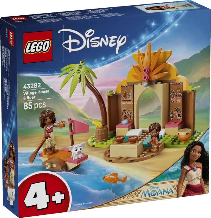 Lego Disney Princess - Village House & Boat 43282