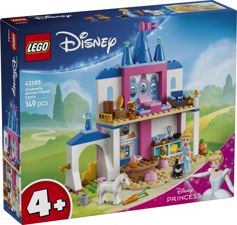 Lego Disney Princess - Cinderella Animal Friends Castle 43283