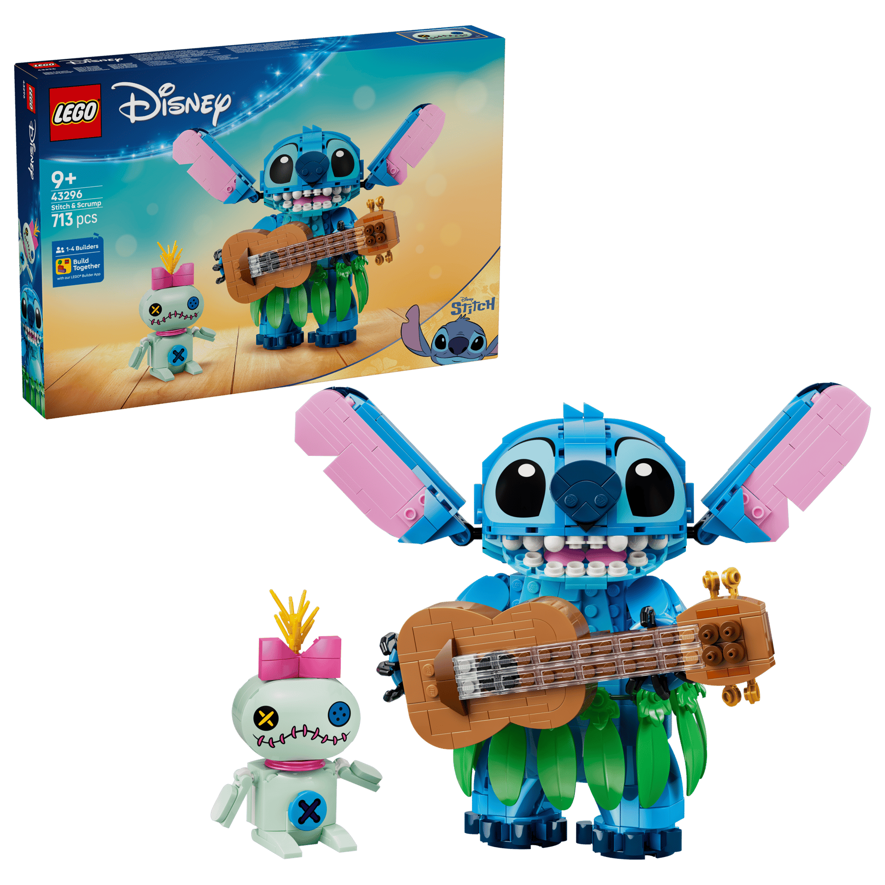 Lego Disney - Stitch & Scrump 43296