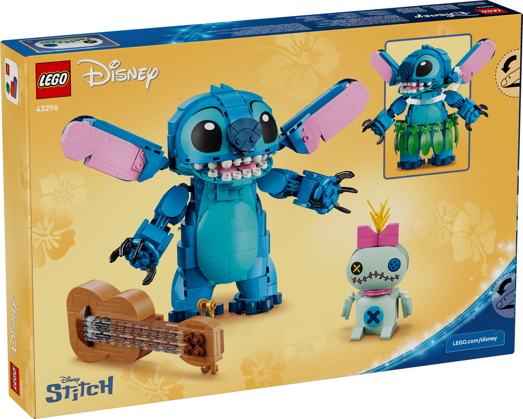 Lego Disney - Stitch & Scrump 43296