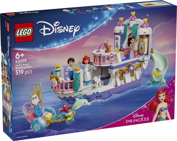 Lego Disney Princess - Ariel's Royal Wedding Boat 43299