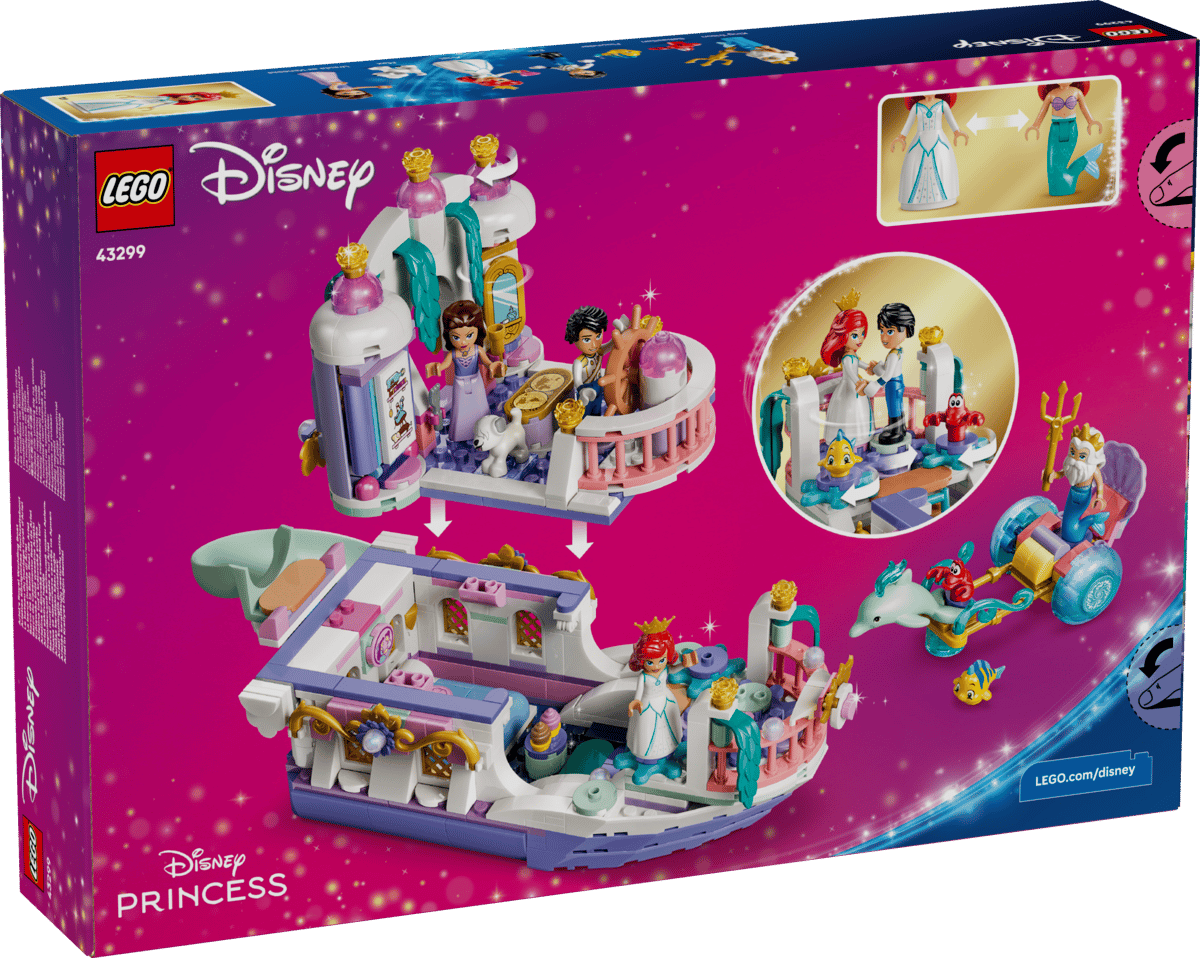 Lego Disney Princess - Ariel's Royal Wedding Boat 43299
