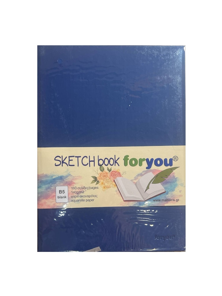 For You - Sketch Book B5 18.5 x 25.5 cm 80 Φύλλα, Blue 43384 For You - Sketch Book B5 18.5 x 25.5 cm 80 Φύλλα, Blue 43384