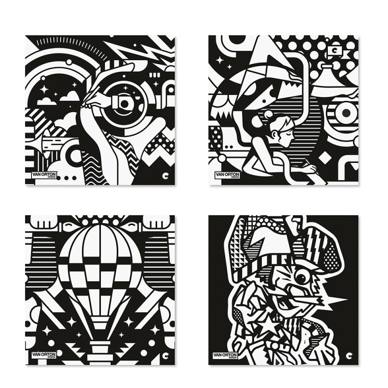 Carioca - Σετ Ζωγραφικής Velvet Artworks, Van Orton Design 43604
