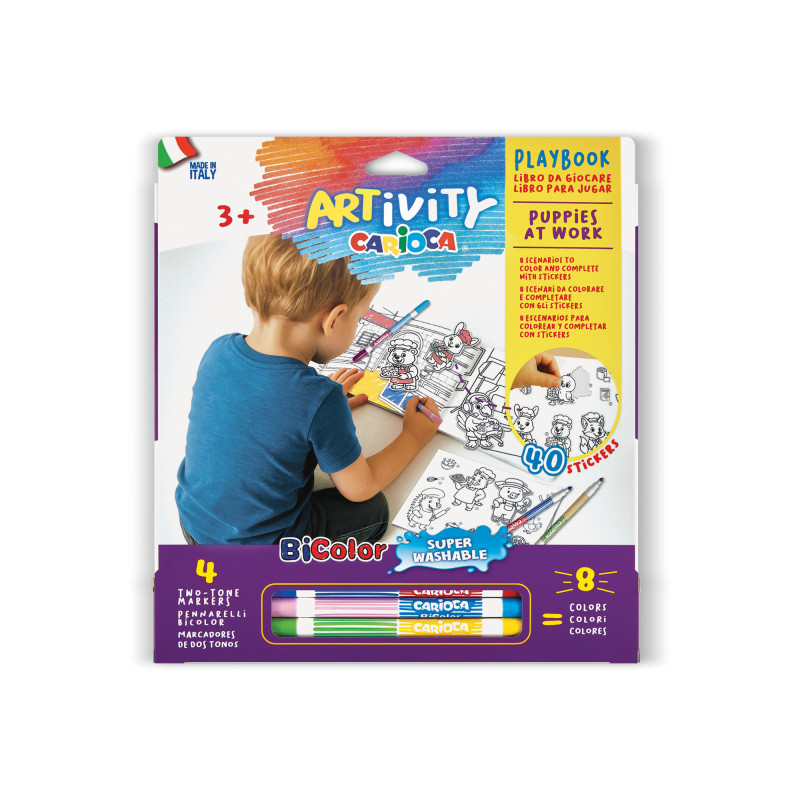 Carioca - Μαρκαδόροι Artivity, Puppies At Work 43624