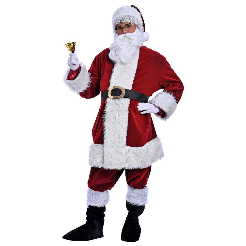 Stamco - Χριστουγεννιάτικη Στολή, Άγιος Βασίλης, Βελούδο Μπορντό 442084