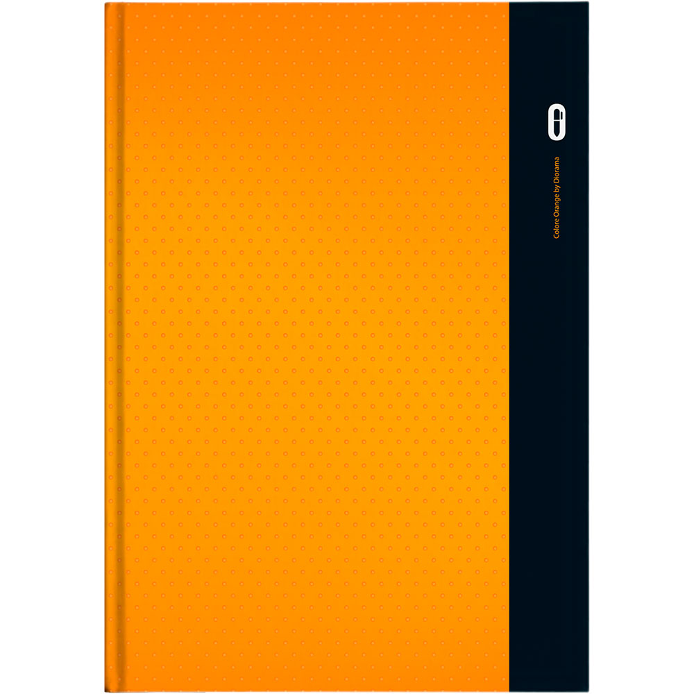 Ilijanum - Τετράδιο Βιβλιοδετημένο, Orange 21 x 29 cm 80 Φύλλα 84607