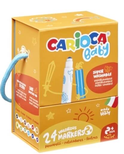 Carioca - Μαρκαδόροι Ζωγραφικής Carioca Baby 2+ 2x12Τεμ. 46817 Carioca - Μαρκαδόροι Ζωγραφικής Carioca Baby 2+ 2x12Τεμ. 46817