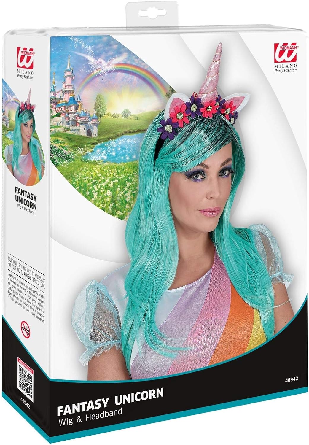 Widmann - Περούκα Μονόκερος Με Στέκα 46942