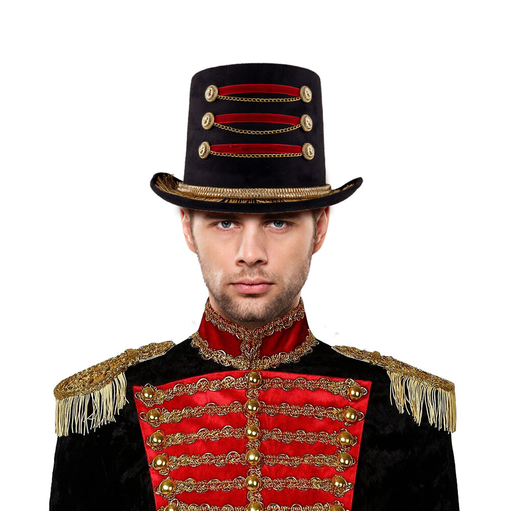 Funny Fashion - Καπέλο Ημιψηλο Με Διακοσμητικά Deluxe 55271