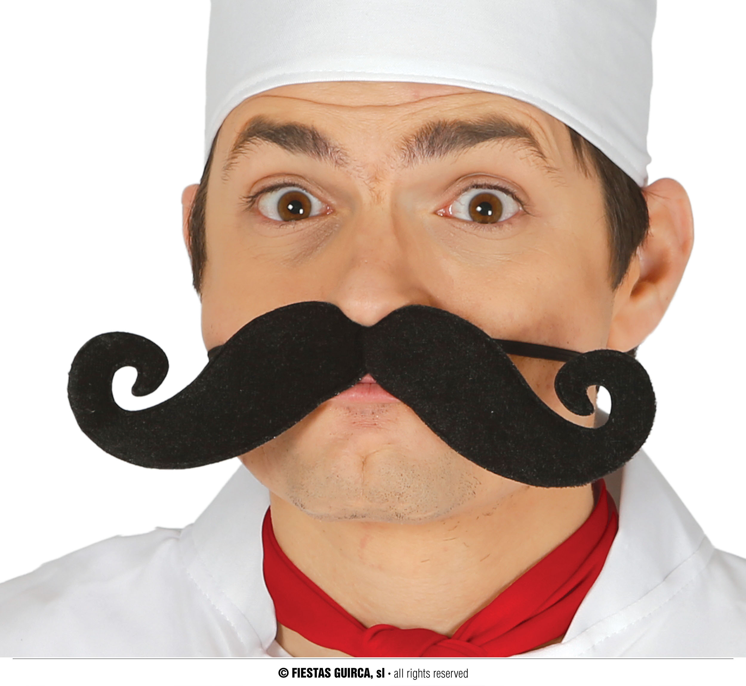 Funny Fashion - Μουστάκι Μεγάλο Τσιγκελωτό Μεξικάνου 21,5cm 11950