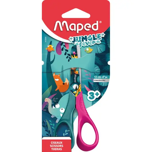 Maped - Ψαλίδι Jungler Fever 12cm, Ροζ 472000