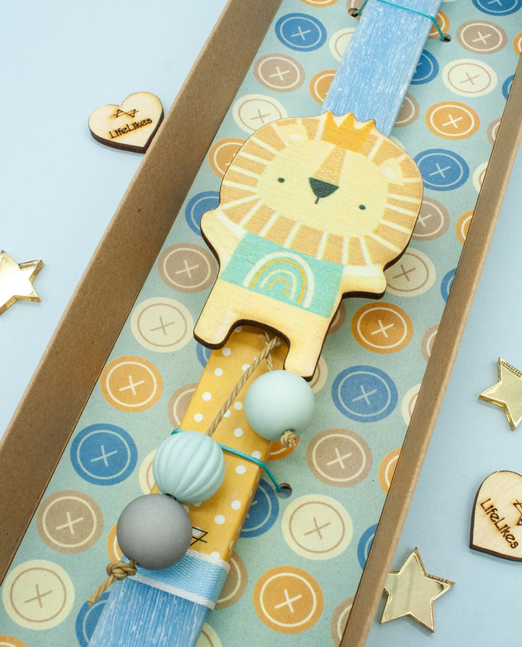 Life Likes - Λαμπάδα Λιονταράκι 4734