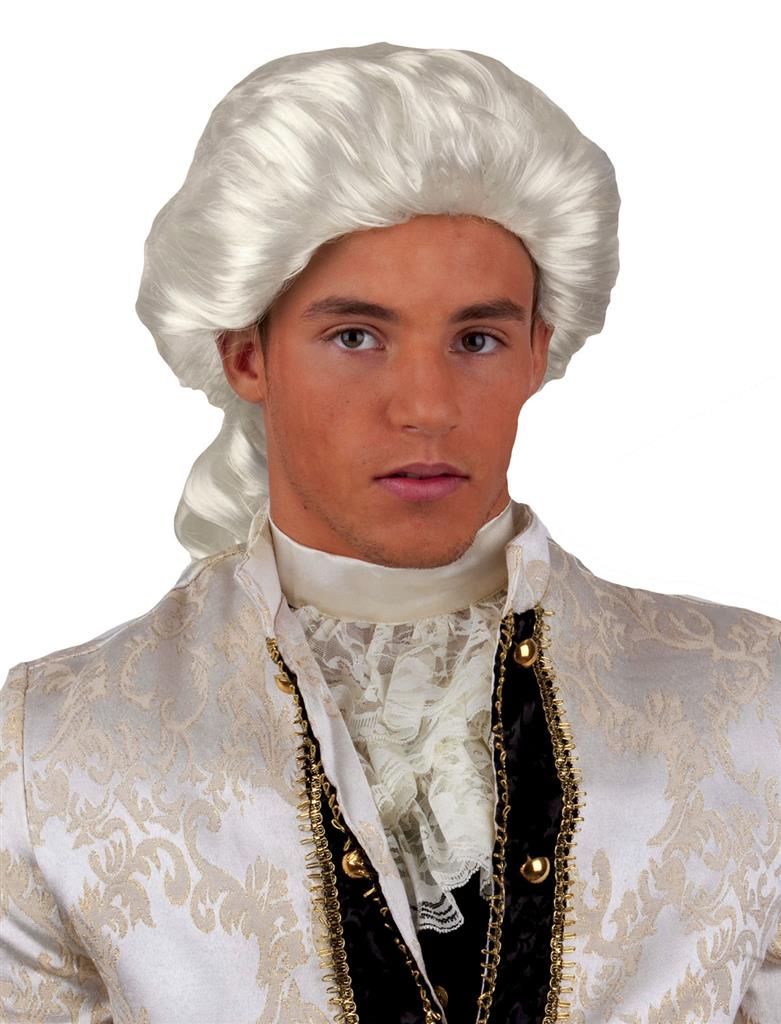 Funny Fashion - Περούκα Εποχής Ανδρική Λευκή 57337