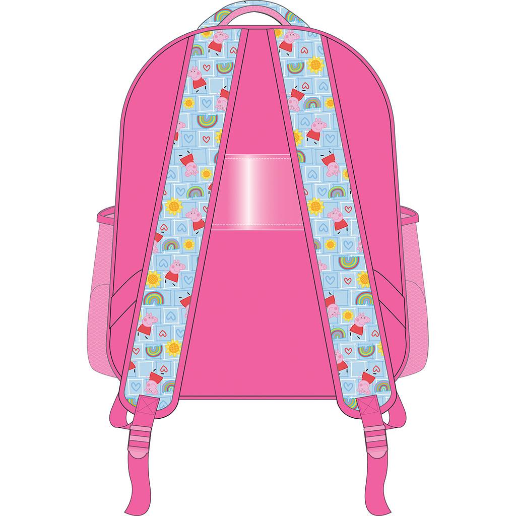 Diakakis – Τσάντα Πλάτης Νηπιαγωγείου Must 2 Θήκες, Peppa Pig 482848