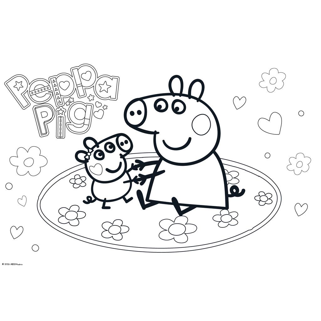 Diakakis - Μπλοκ Ζωγραφικής Peppa Pig 40Φ 23x33cm 482853