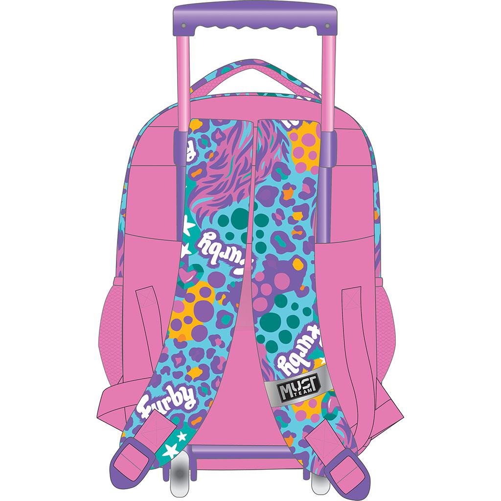 Diakakis - Σακίδιο Τρόλεϊ Δημοτικού Must 3 Θήκες, Furby 484507