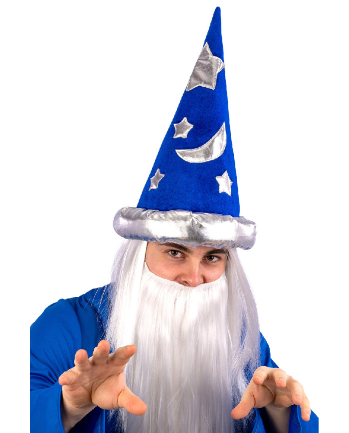 Carnival Toys - Καπέλο Μάγου Μπλε Με Αστέρια Velvet 03738