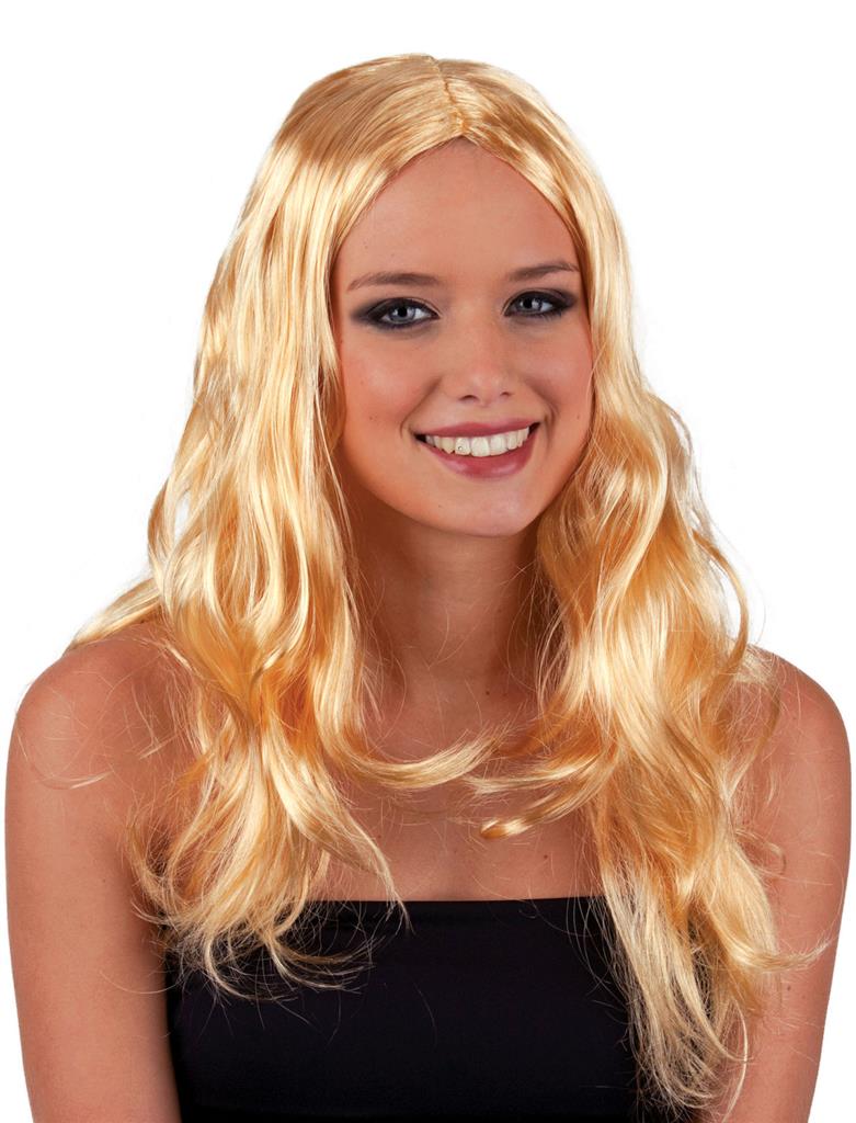 Carnival Toys - Περούκα Ξανθιά Με Χωρίστρα 57468