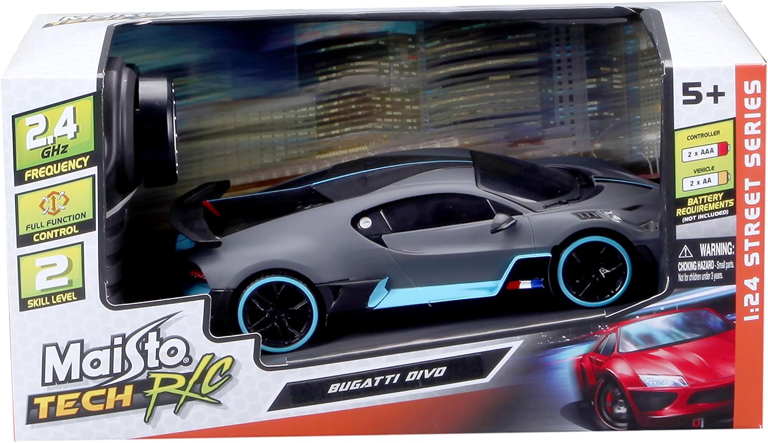 Maisto - Tech R/C, 1:24 Street Series, Bugatti Divo 49-81515
