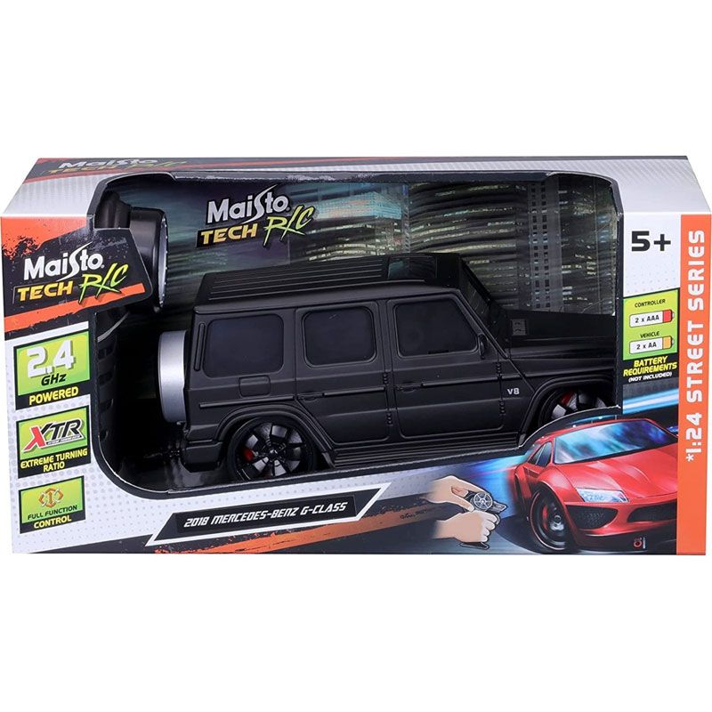 Maisto - Tech R/C, 1:24 Street Series, 2018 Mercedes-Benz G-Class 49-81526