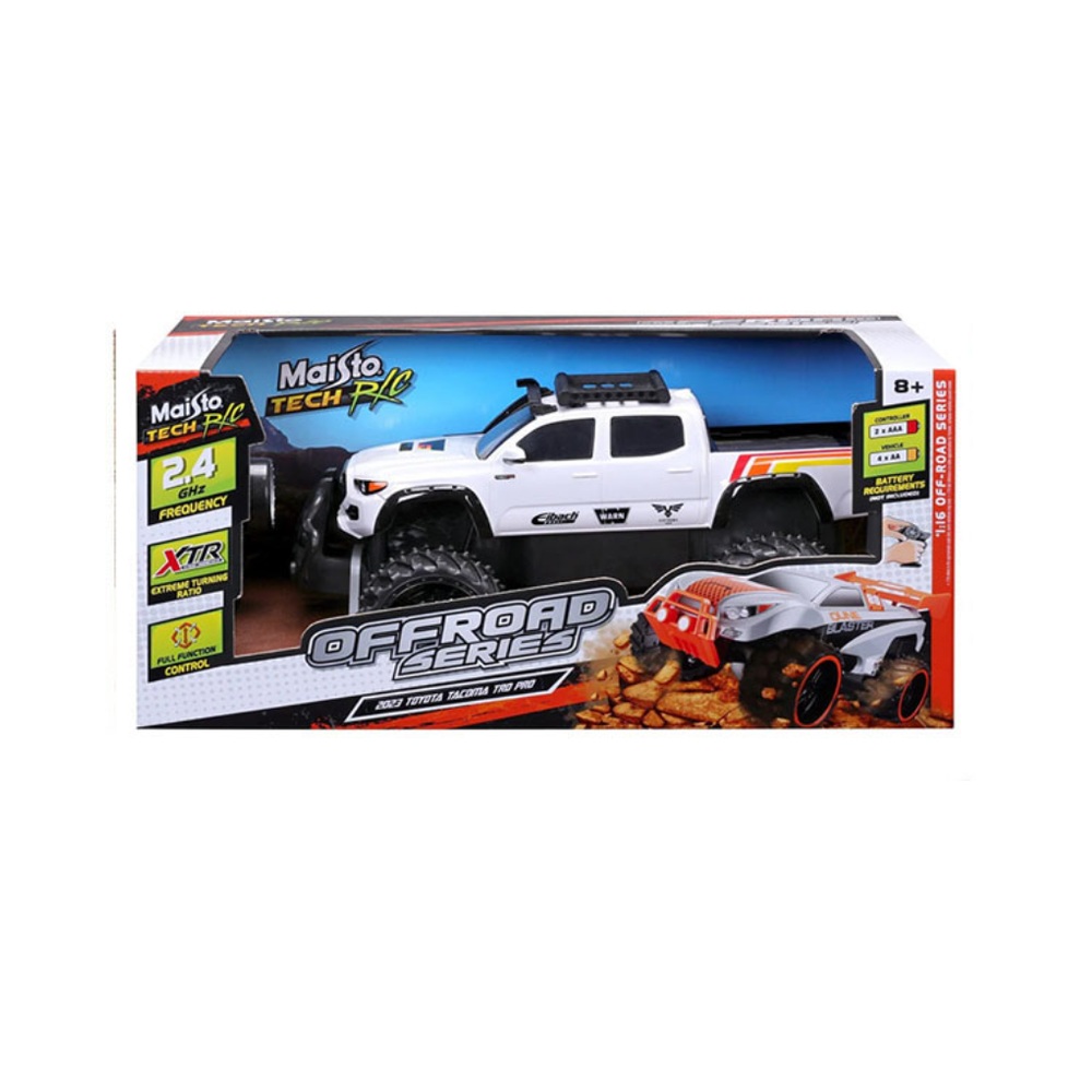 Maisto - Tech R/C, 1:16 Off Road Series, 2023 Toyota Tacom Trd Pro 49-82711
