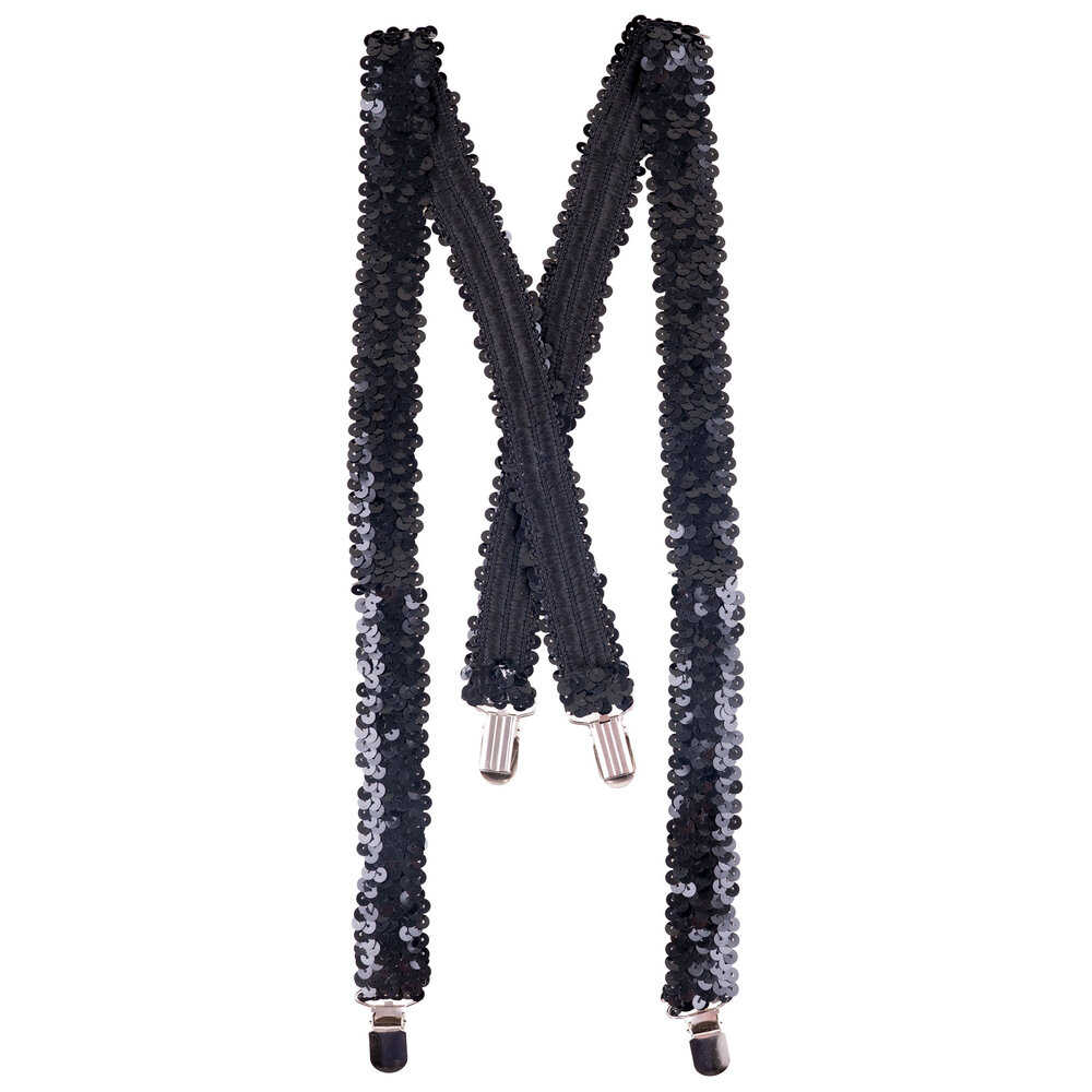 Funny Fashion - Τιράντες Μαύρες Με Πούλιες 60822