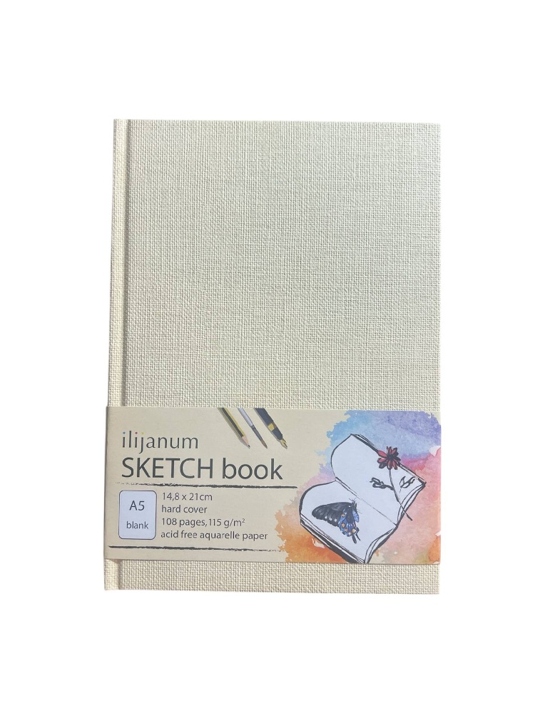 Ilijanum - Sketch Book Α5 14.8 x 21 cm 54 Φύλλα, Μπεζ 498742 Ilijanum - Sketch Book Α5 14.8 x 21 cm 54 Φύλλα, Μπεζ 498742