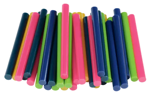 Rapid - Ράβδοι Σιλικόνης Μικροί, Trendy Color 7mm Σετ 36 Τεμ 5001426