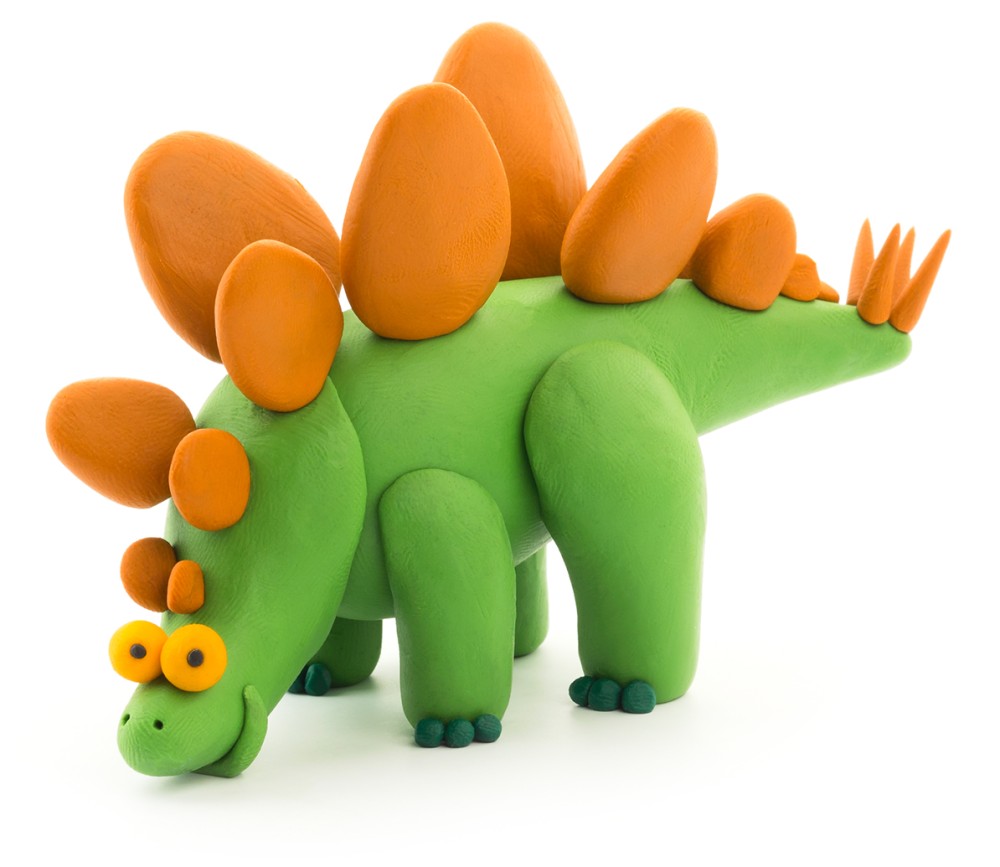 Hey Clay - Dinos, Stegosaurus 50136