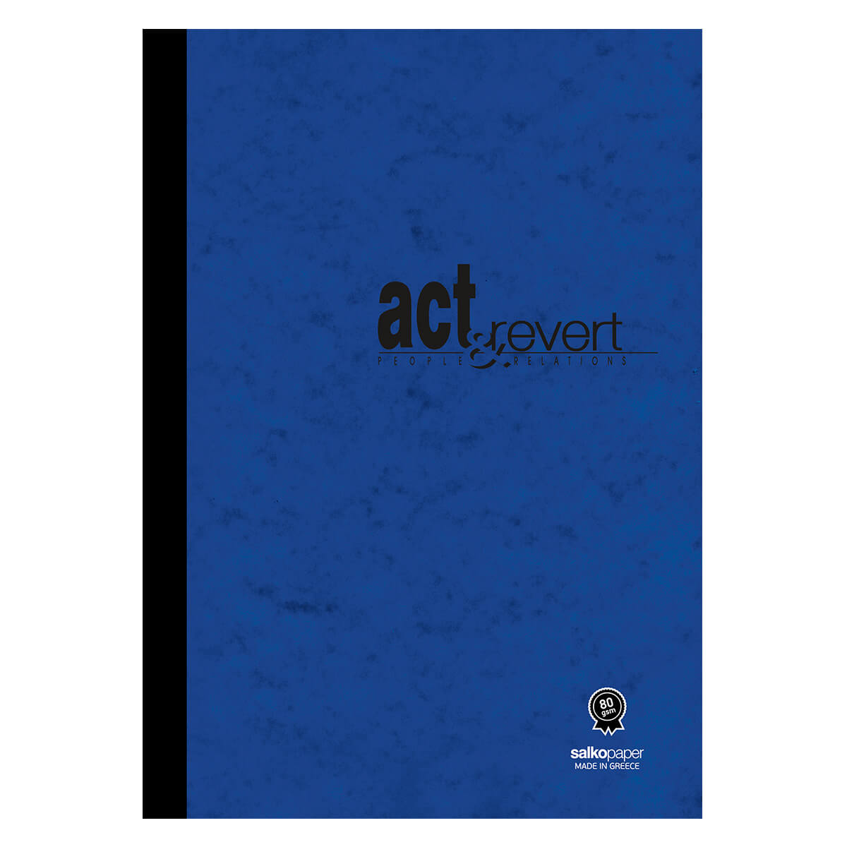 Salko Paper - Τετράδιο Κολλητό Act & Revert Flex Book, 21x29 cm, 64 Φύλλα Ριγέ, Μπλε 5037