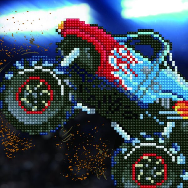 Diamond Dotz - Ψηφιδωτό, Monster Truck 50488