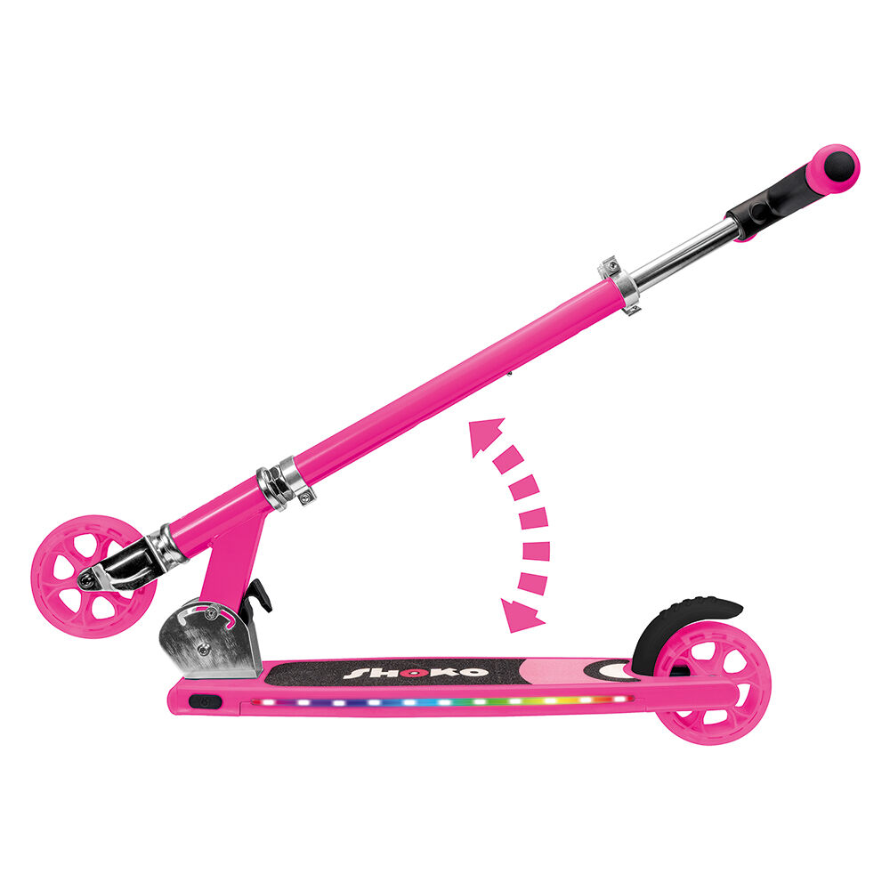 Shoko - Παιδικό Πατίνι Flex Pro Με 2 Ρόδες Σε Φούξια Χρώμα 5004-50525