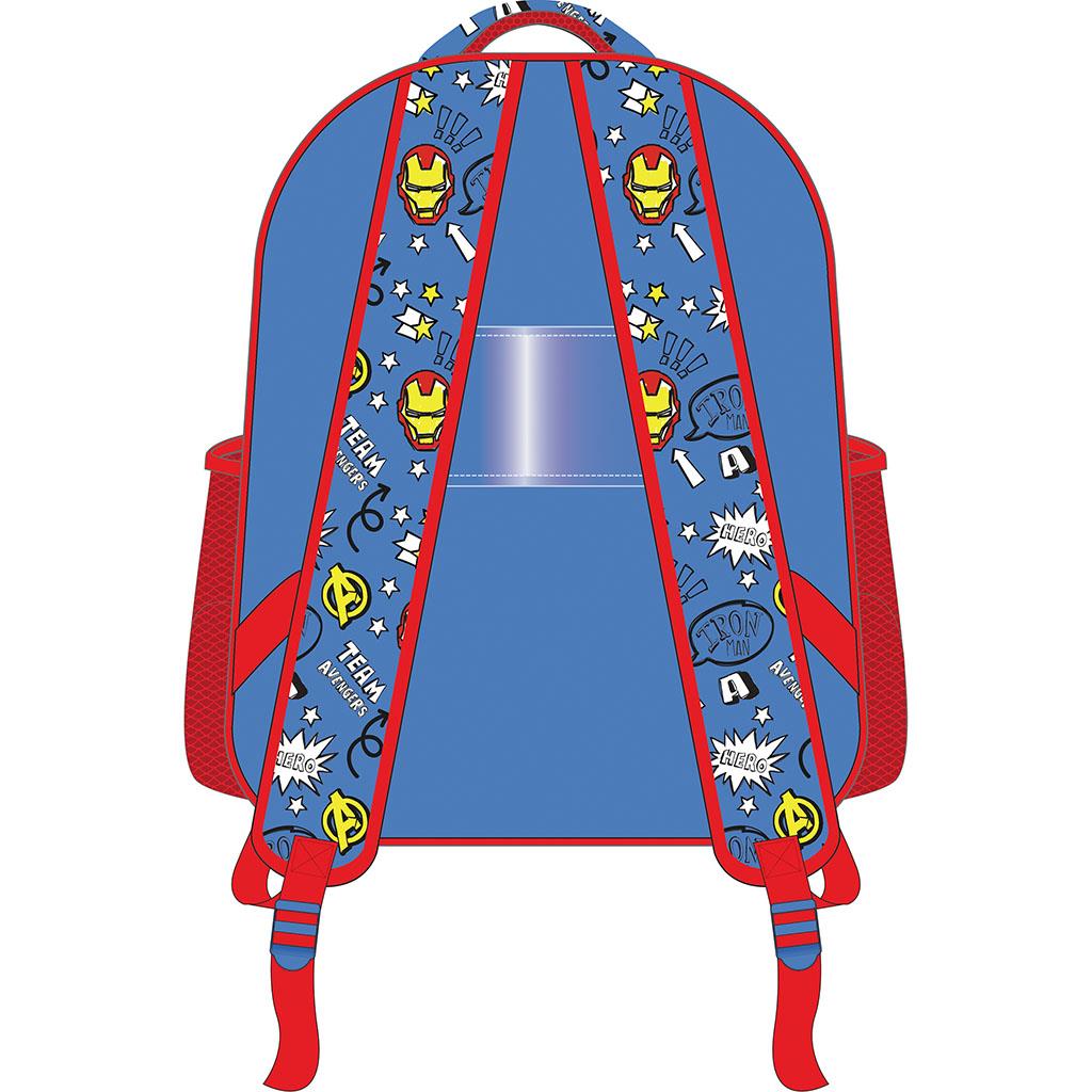 Diakakis – Τσάντα Πλάτης Νηπιαγωγείου Must 2 Θήκες, Iron Man, Team Avengers 506355